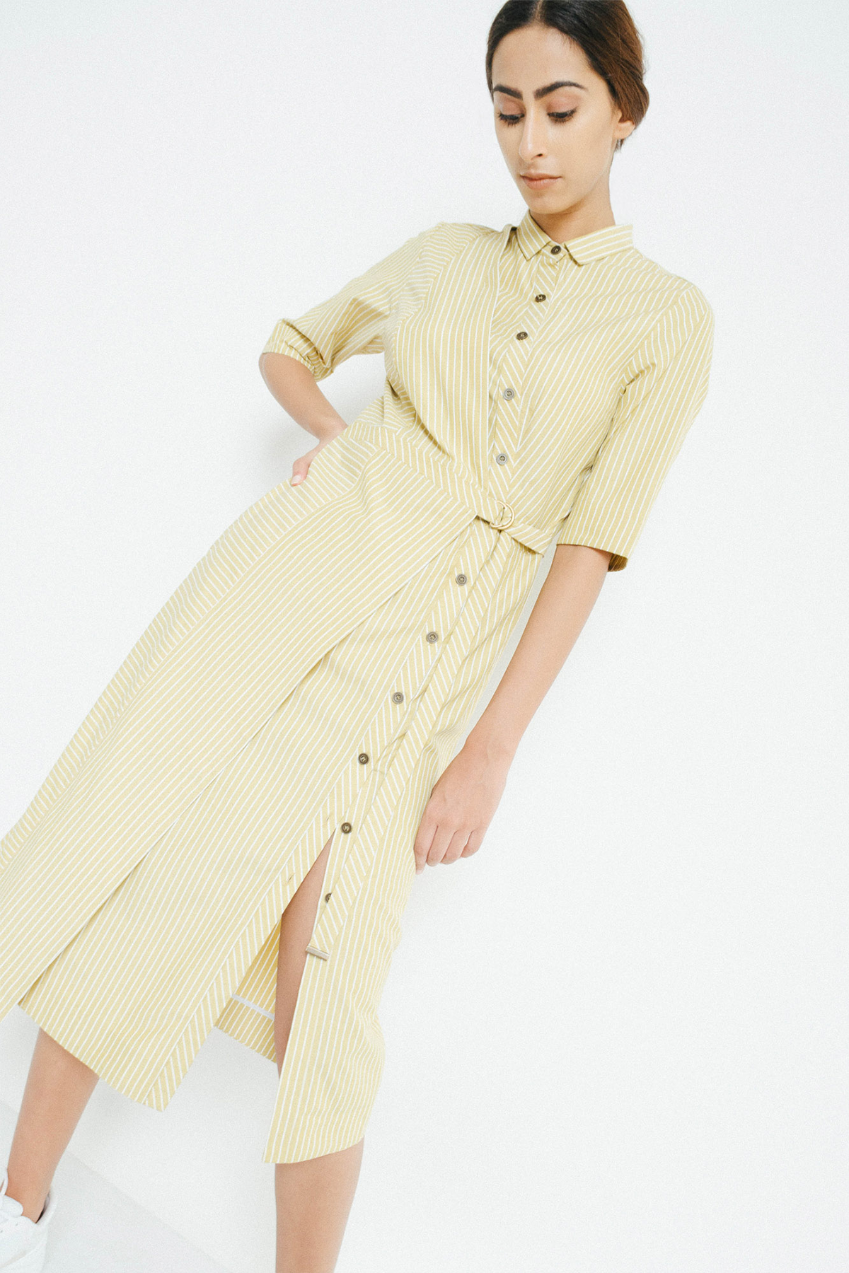 NEVADA STRIPES DRESS