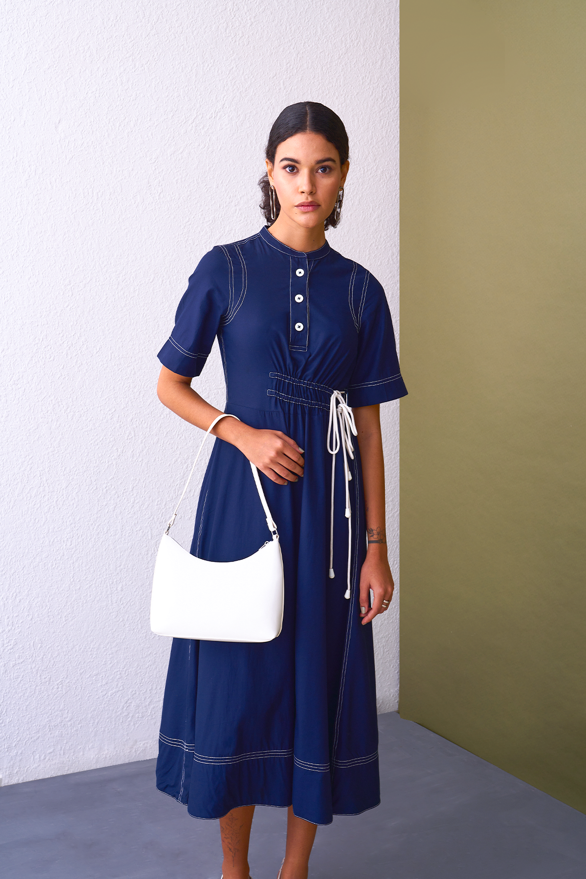 GRETA SHIRT DRESS