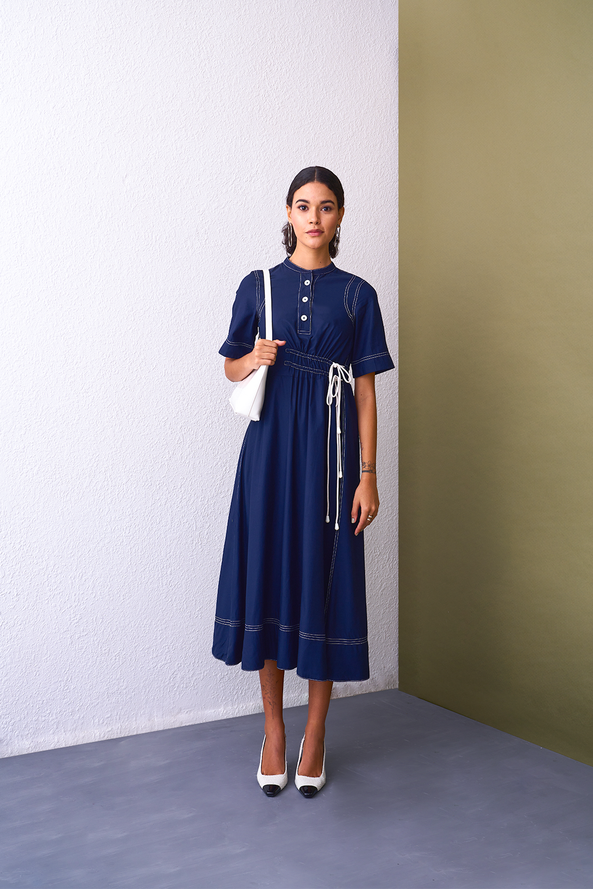 GRETA SHIRT DRESS