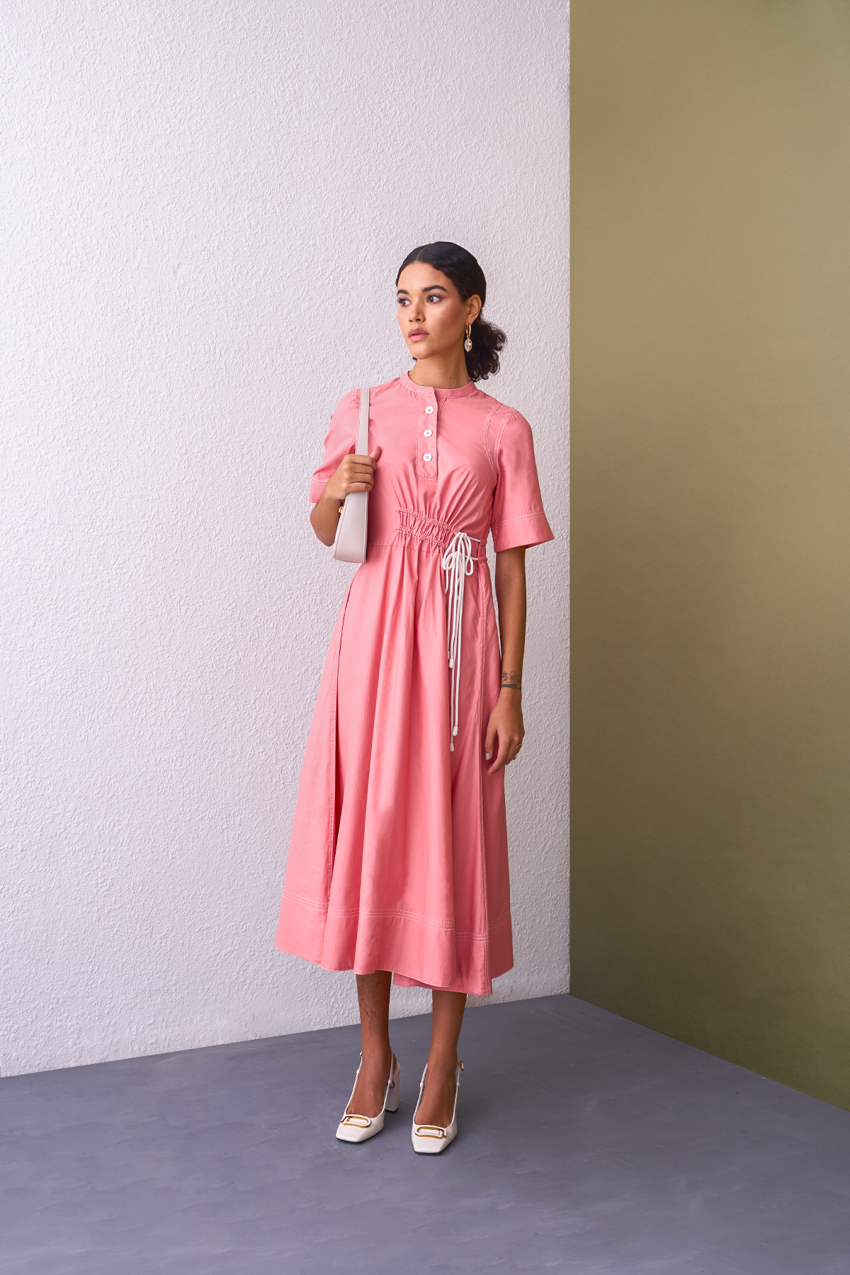 GRETA SHIRT DRESS