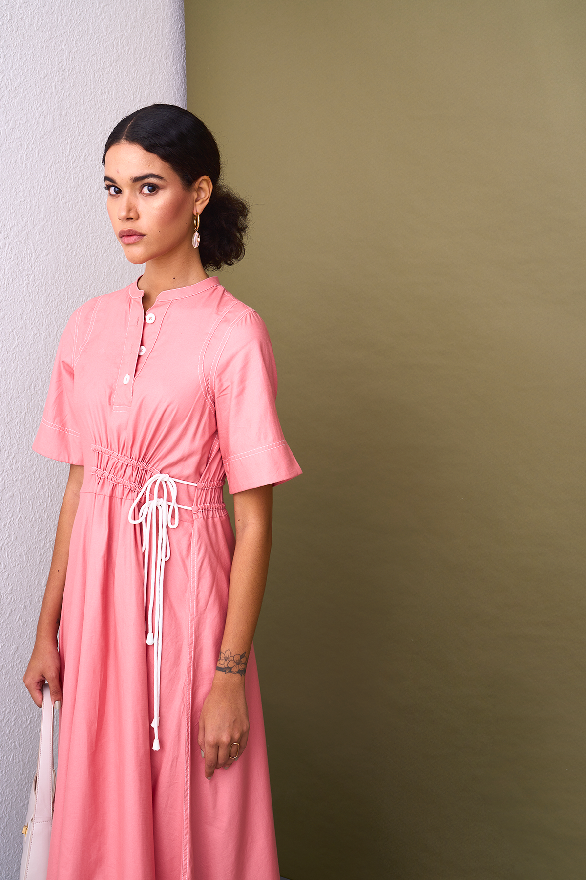 GRETA SHIRT DRESS