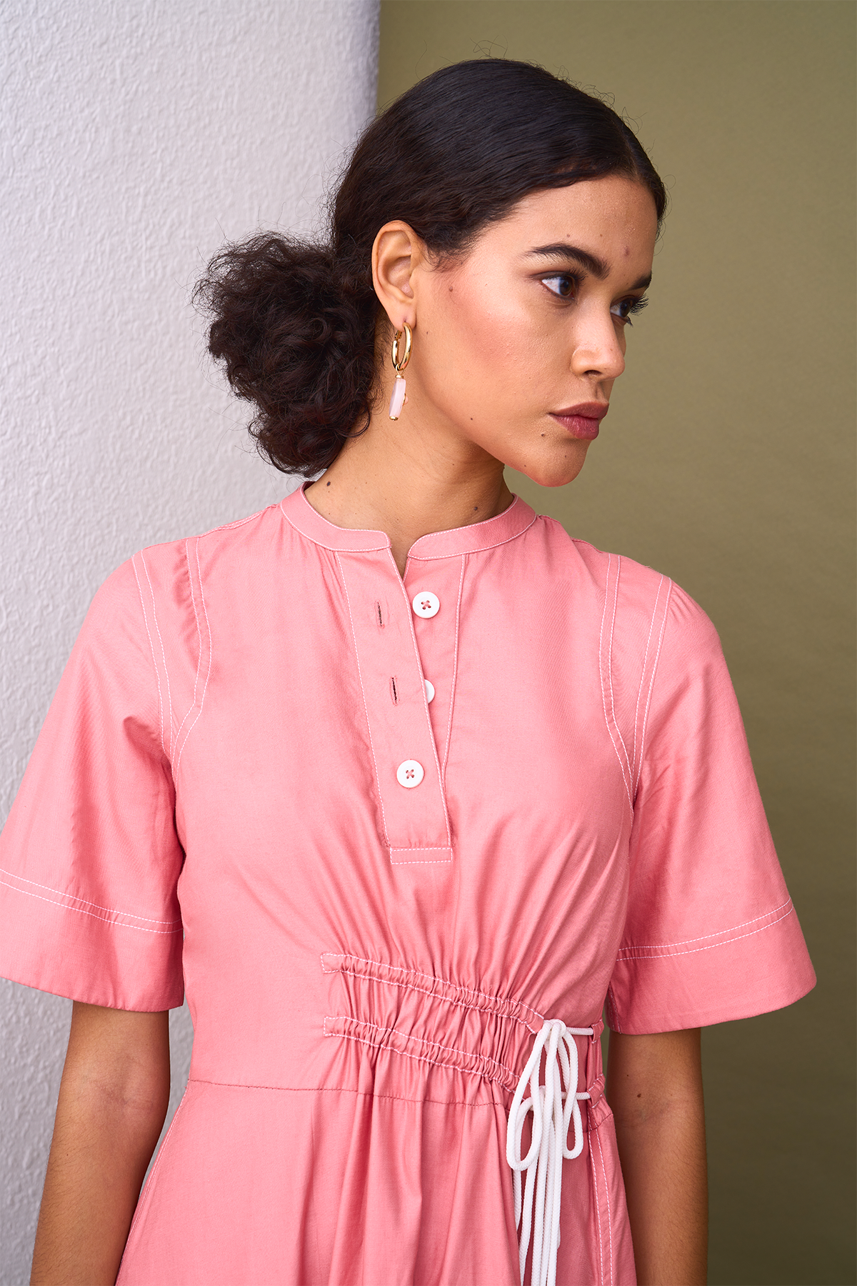 GRETA SHIRT DRESS
