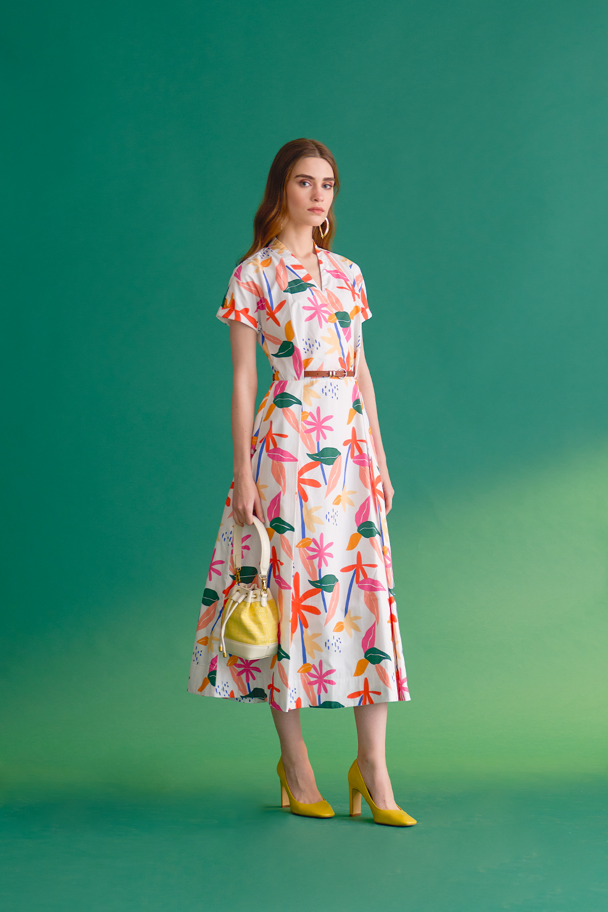 RHEA PRINTED DRESS