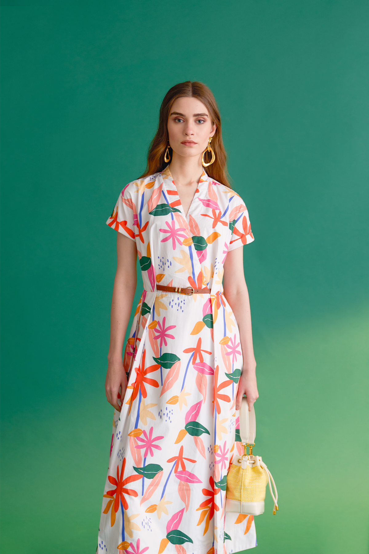RHEA PRINTED DRESS