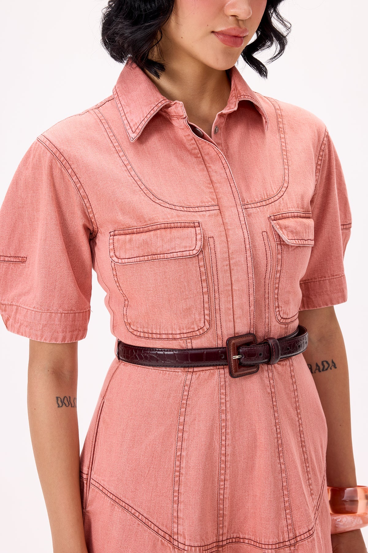VESPER DENIM DRESS