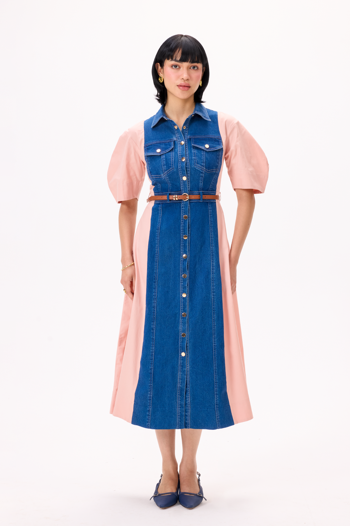 SOLSTICE DENIM DRESS
