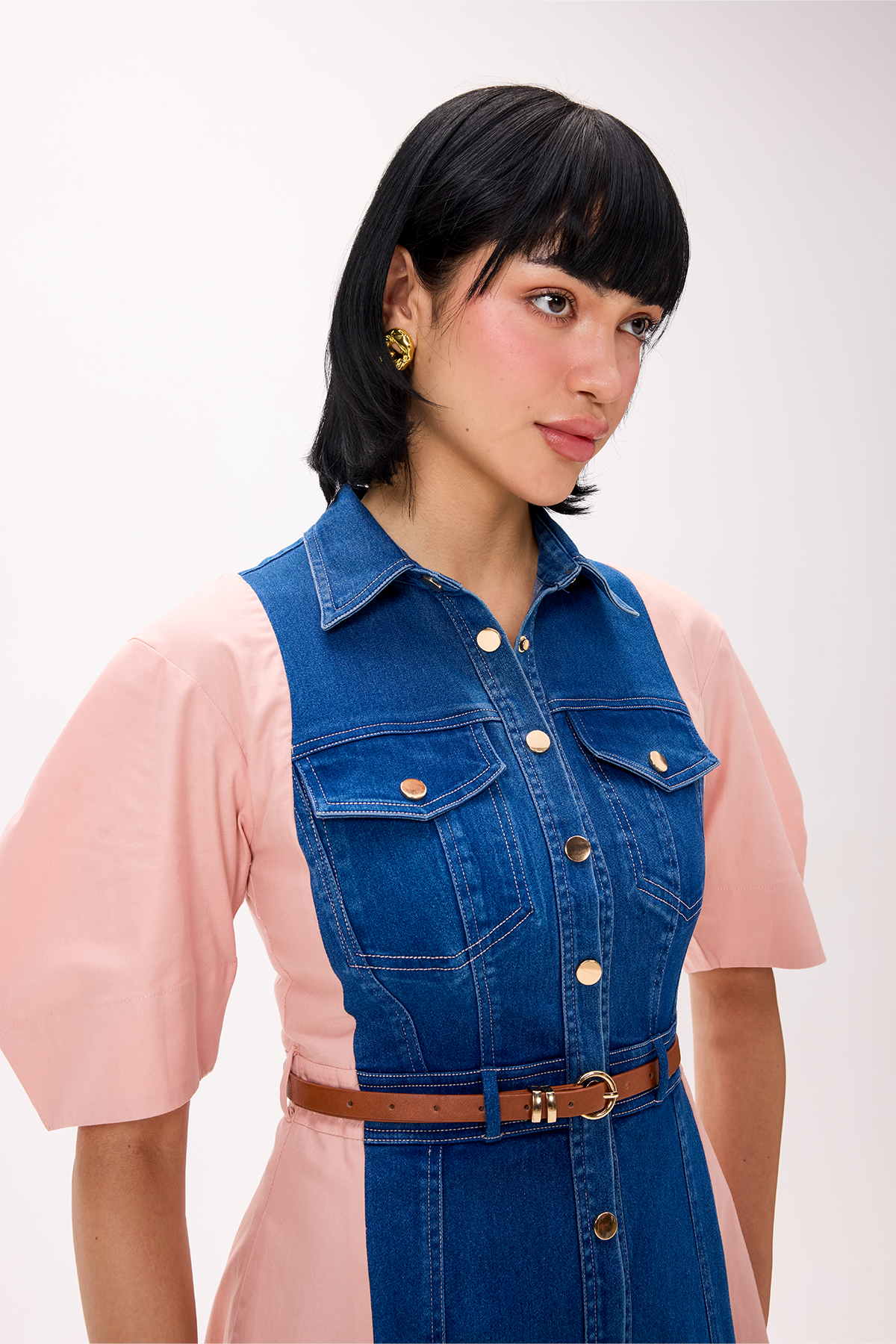 SOLSTICE DENIM DRESS
