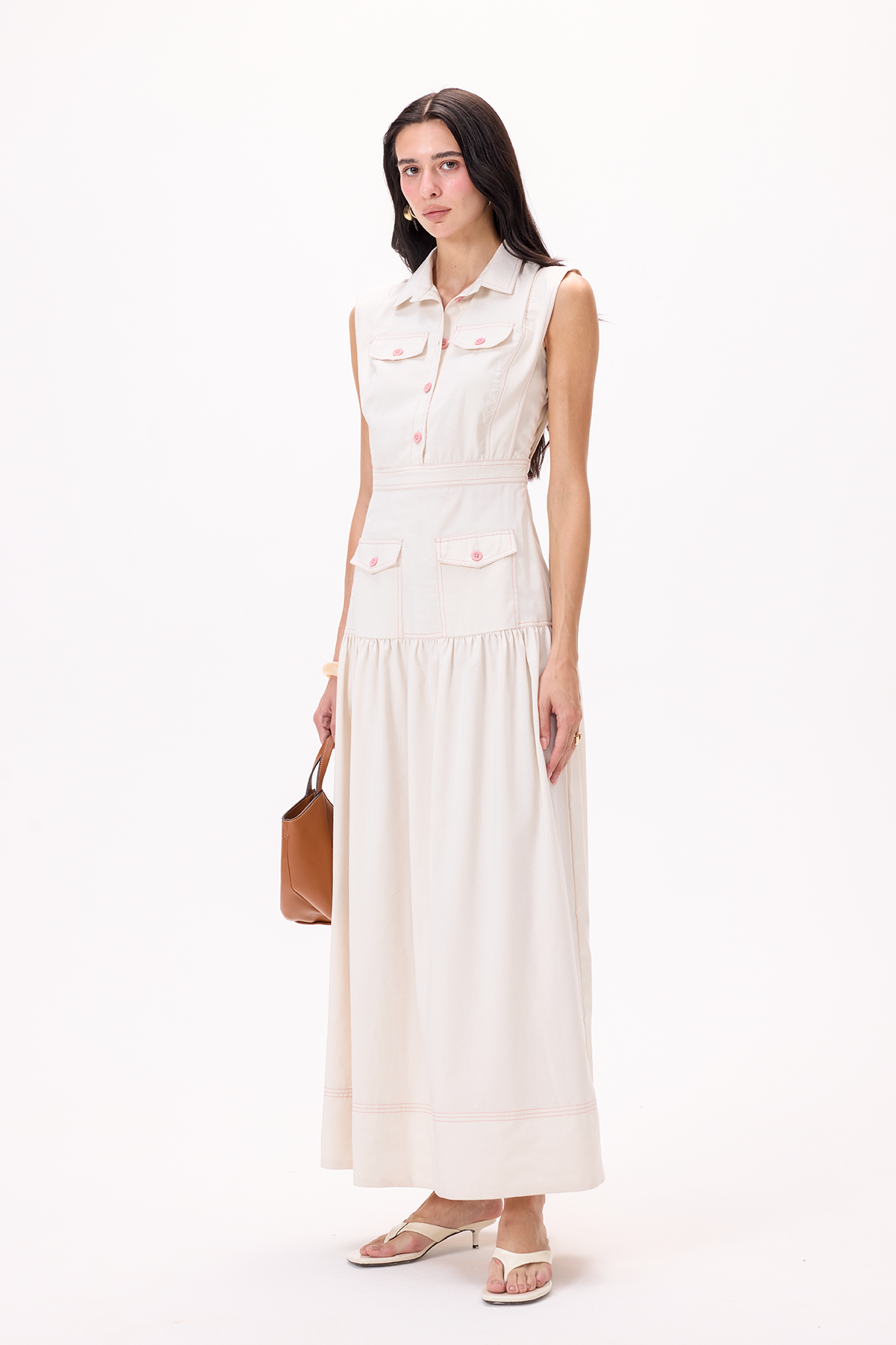 BAYLA MAXI SHIRT DRESS