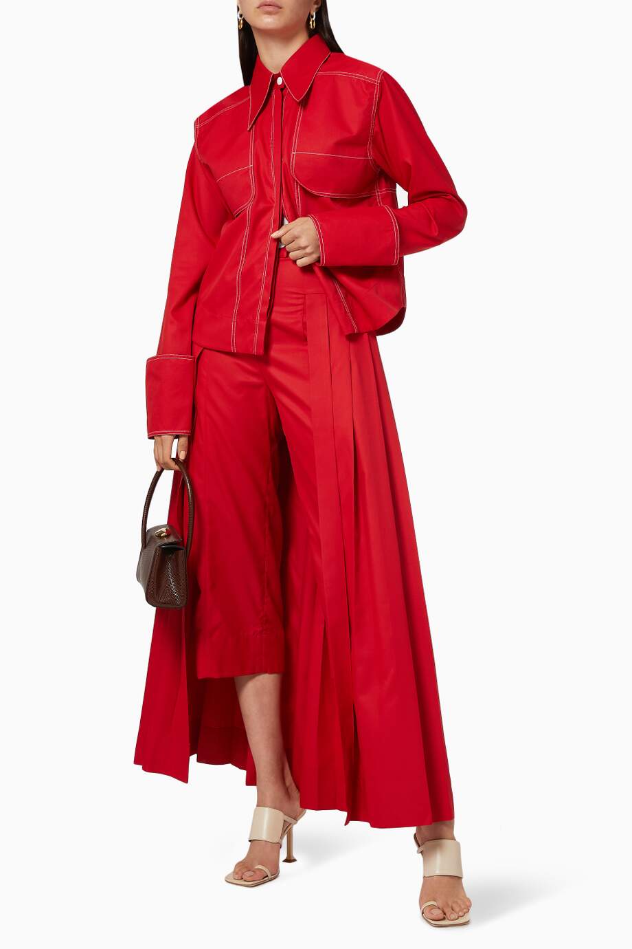 ELLA TROUSERS RED