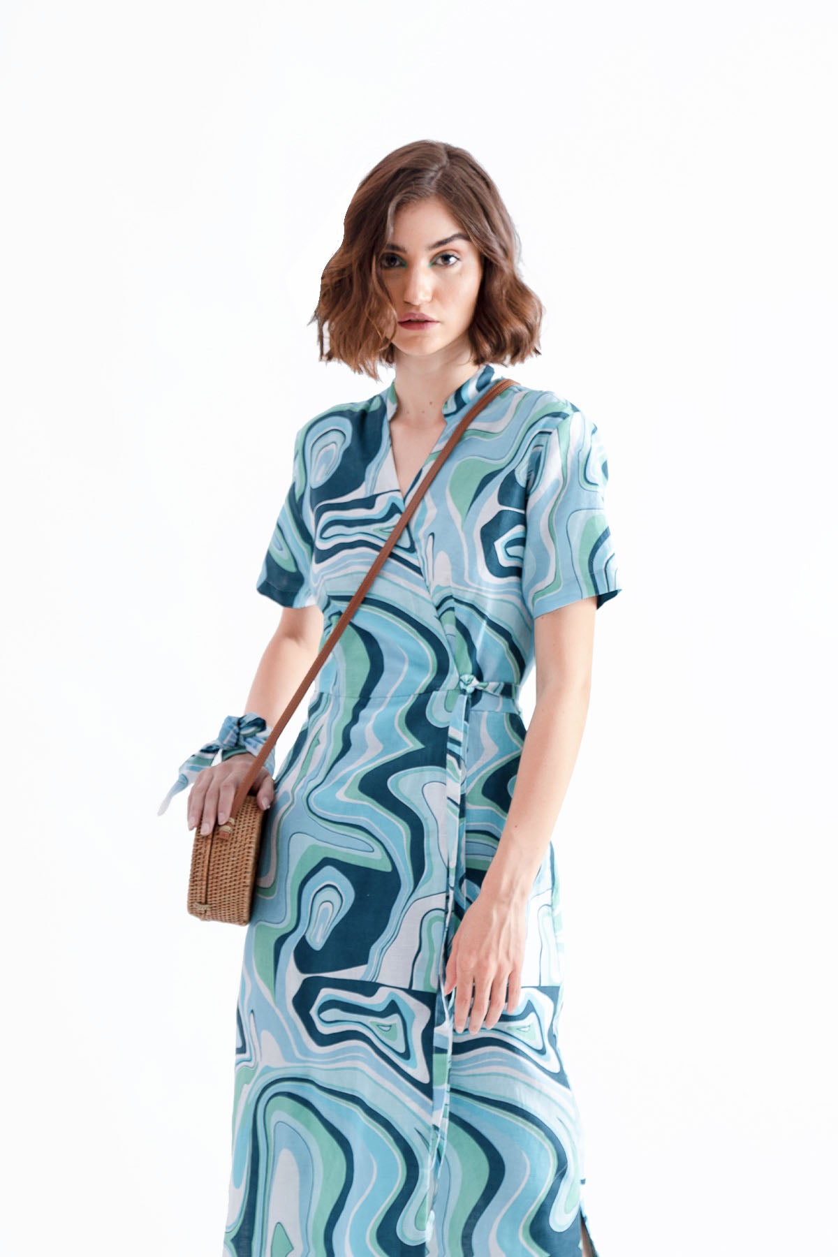 ORIA WRAP DRESS