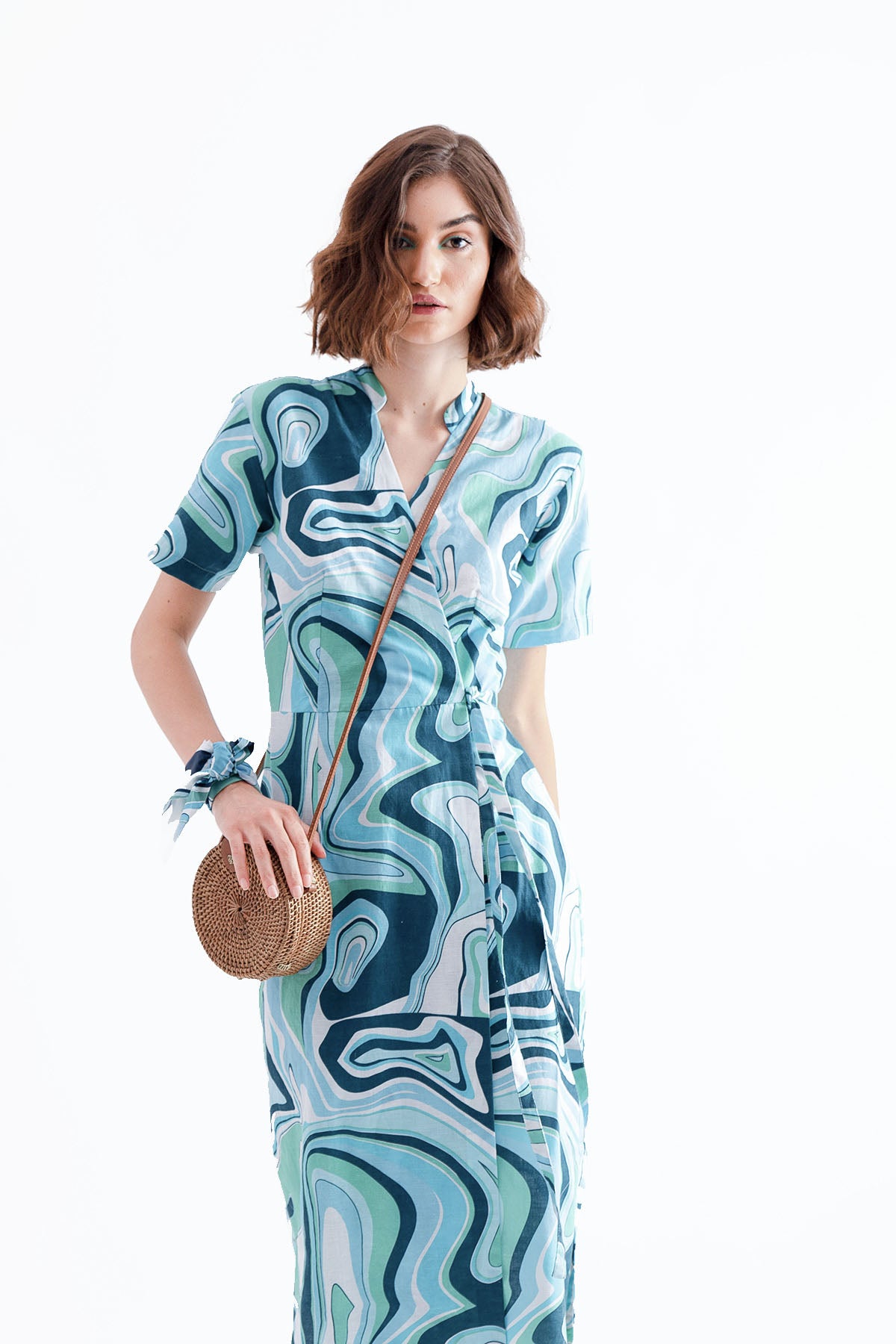 ORIA WRAP DRESS