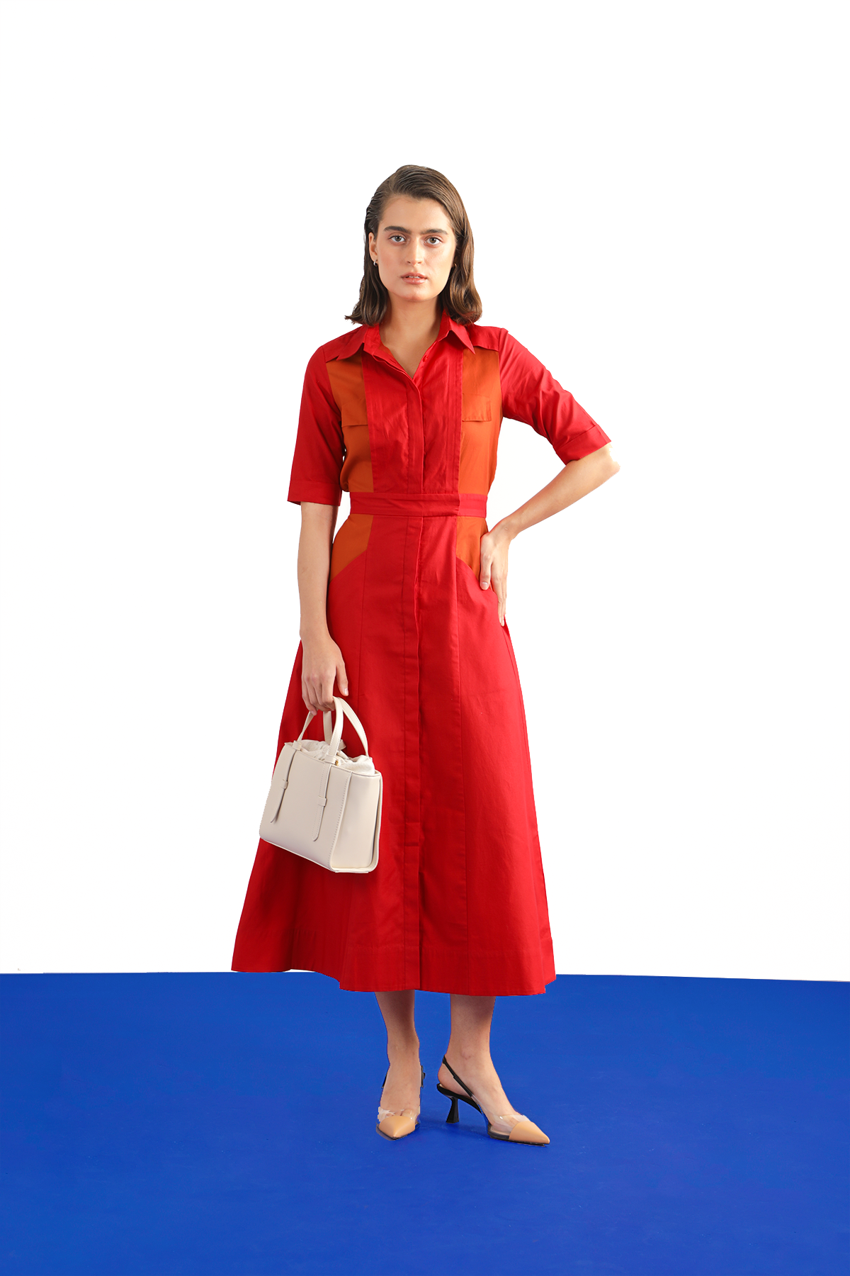 BERTHA SHIRT DRESS