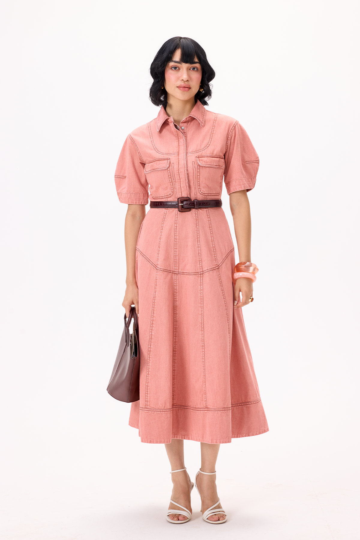 VESPER DENIM DRESS