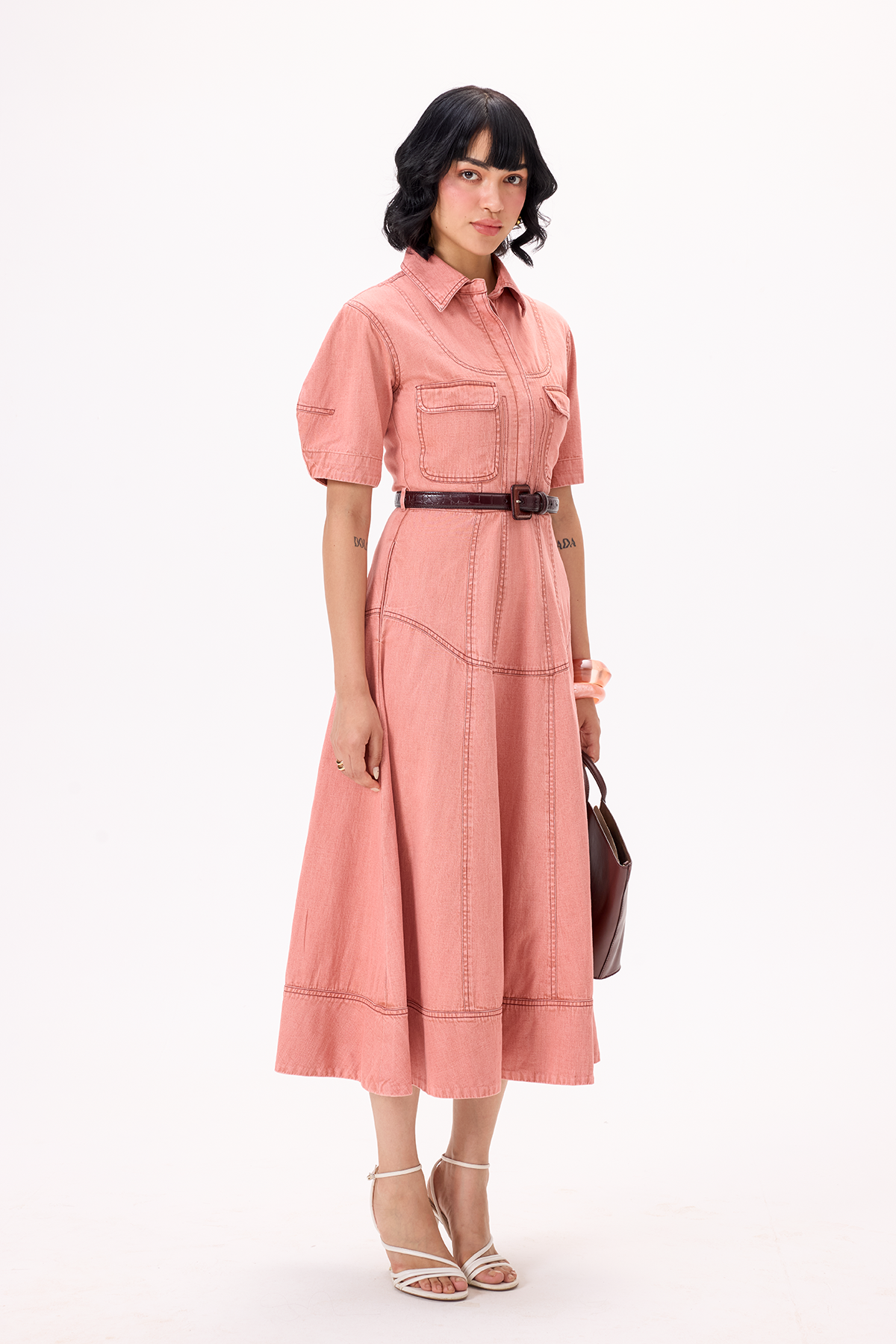 VESPER DENIM DRESS
