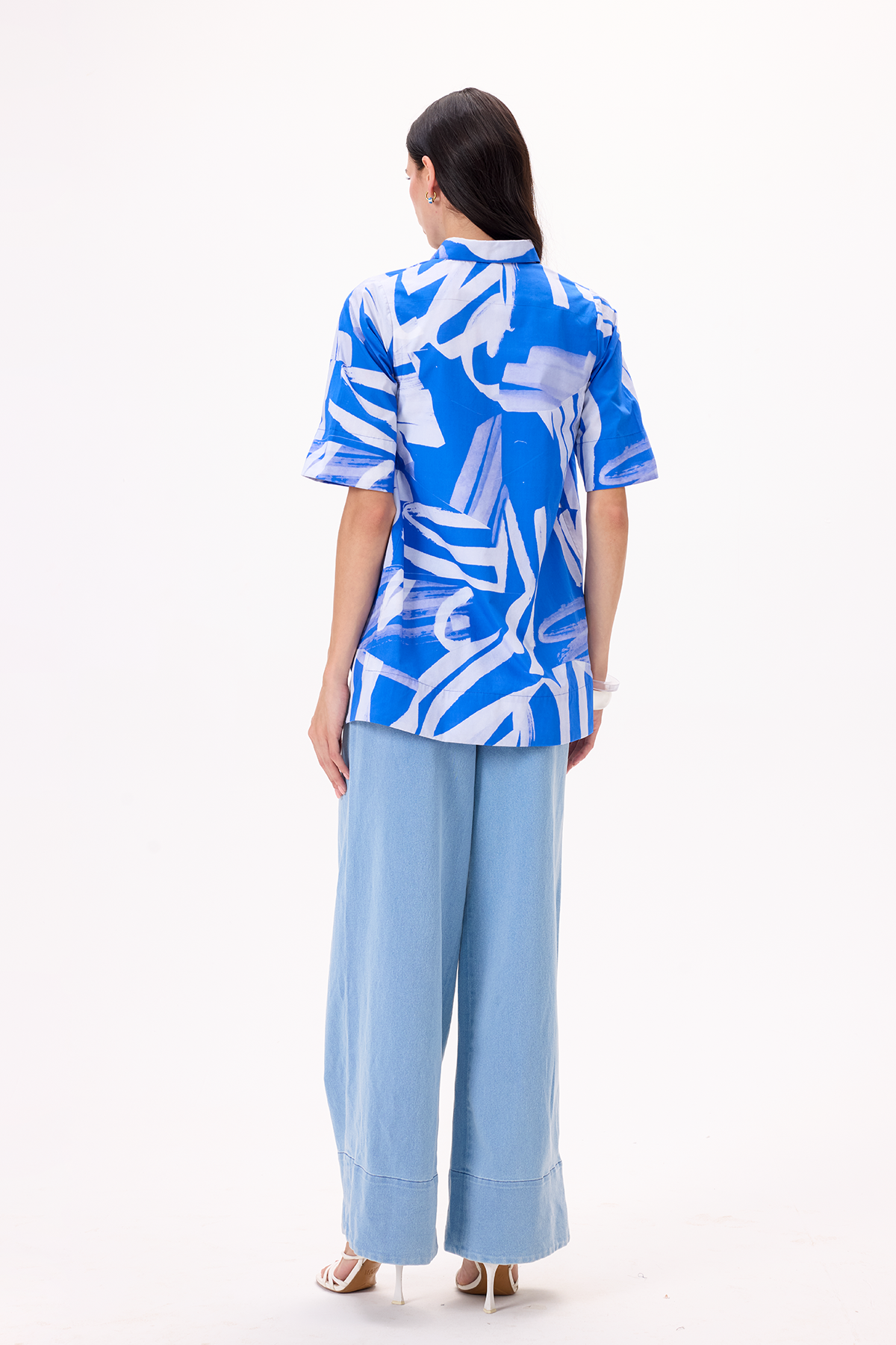 TIE UP CAPE SHIRT