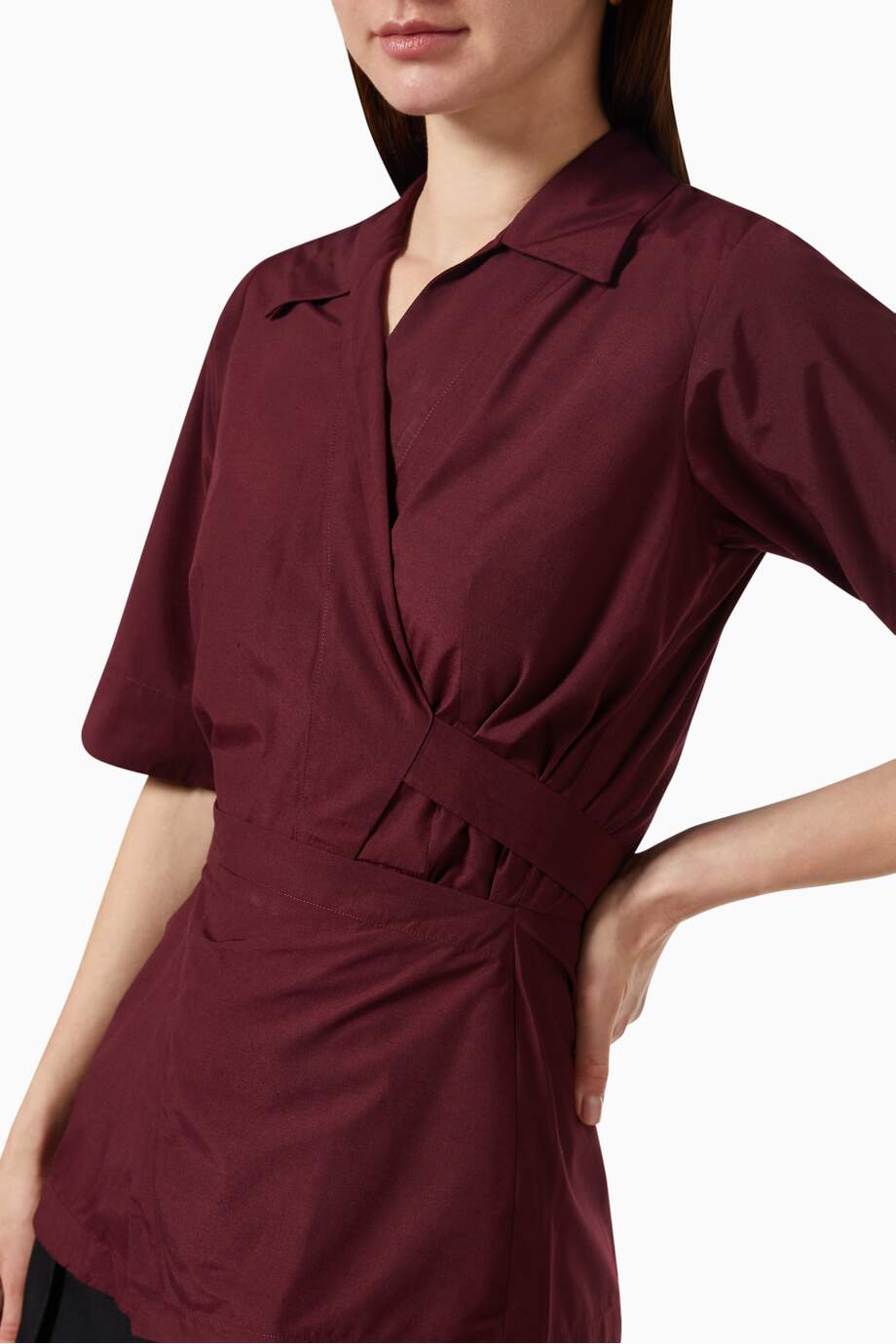 HAILEY SHIRT MAROON