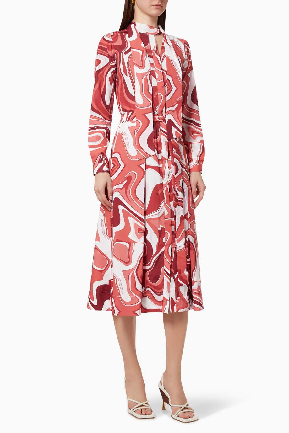 ORIA DRESS RED