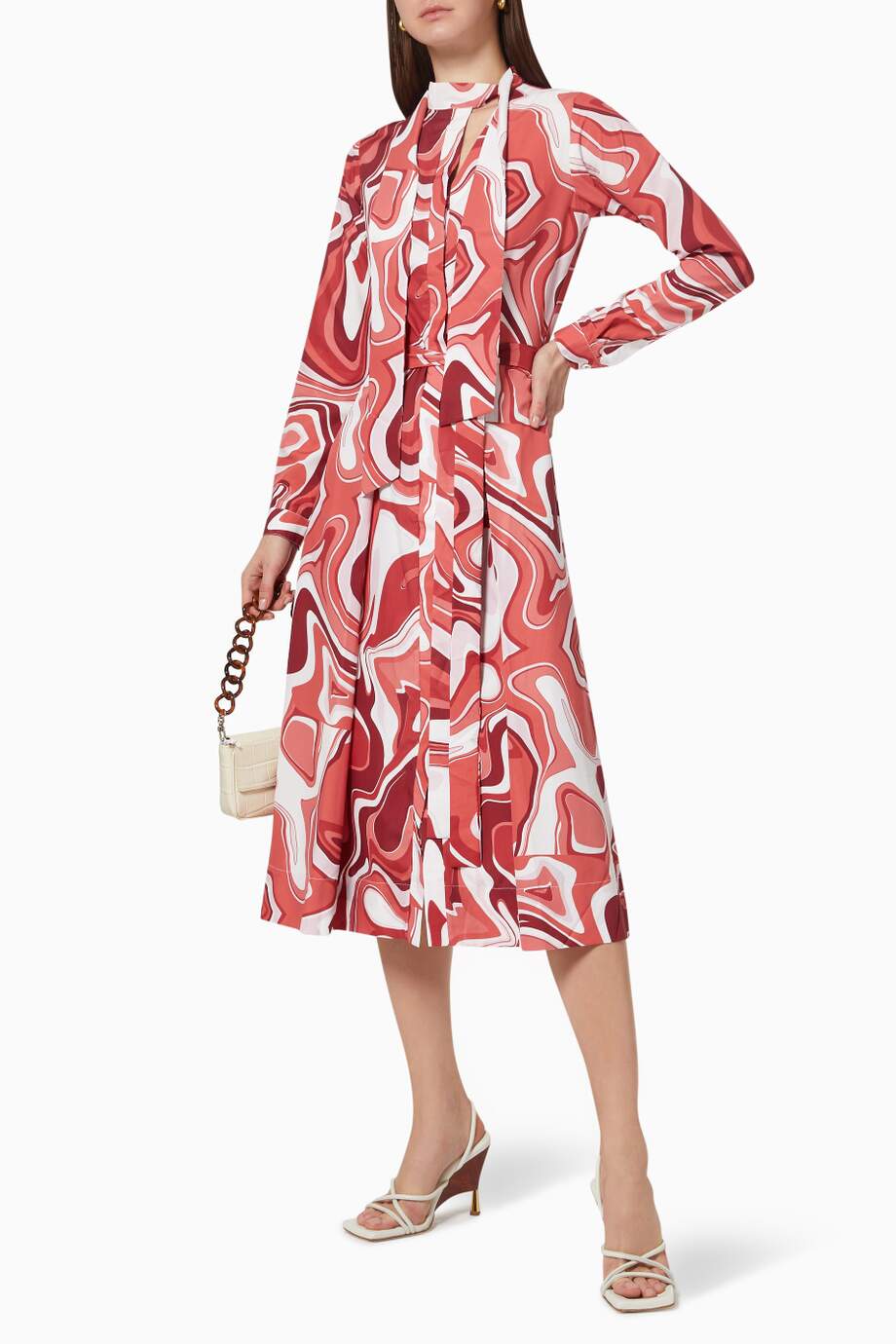 ORIA DRESS RED