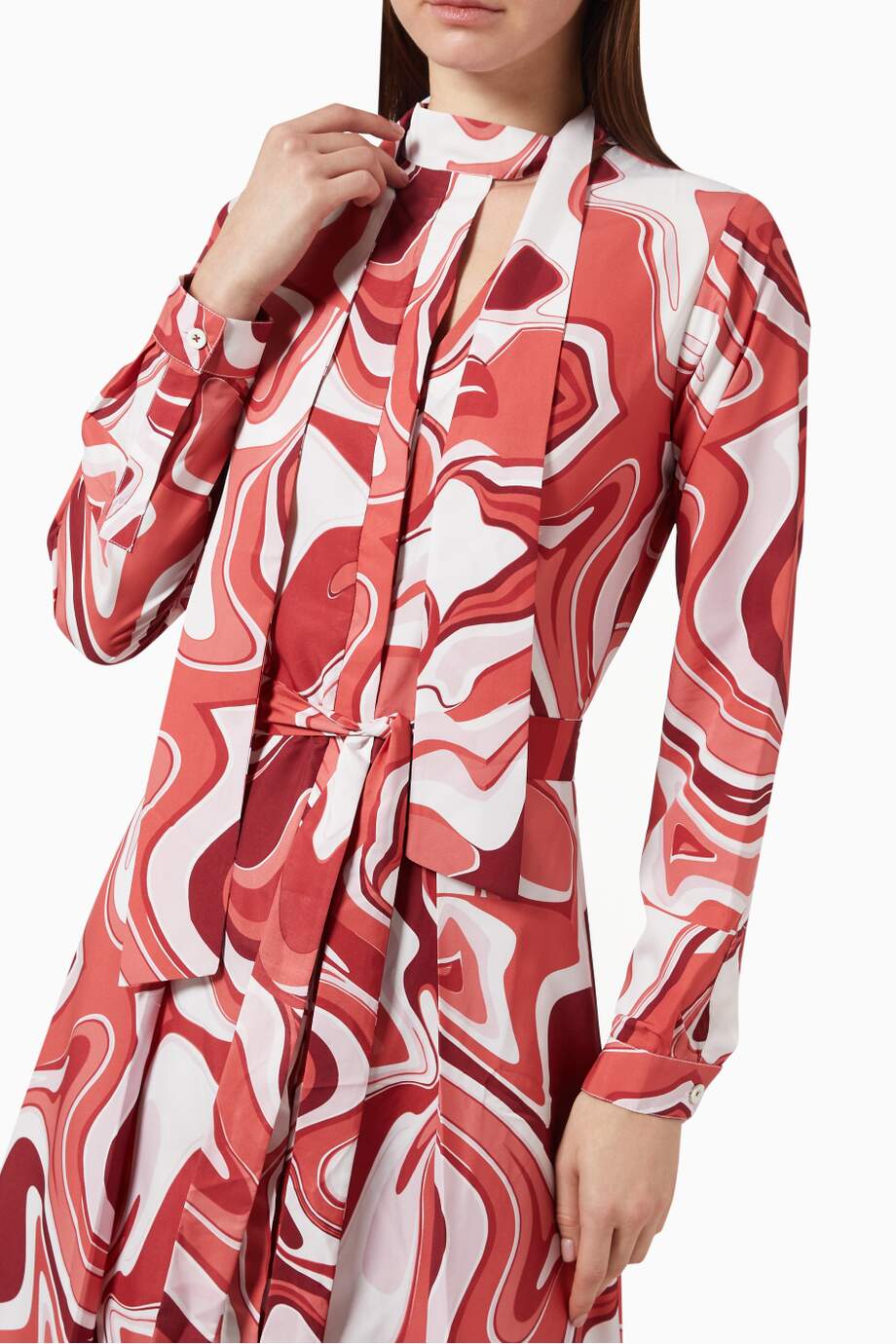 ORIA DRESS RED